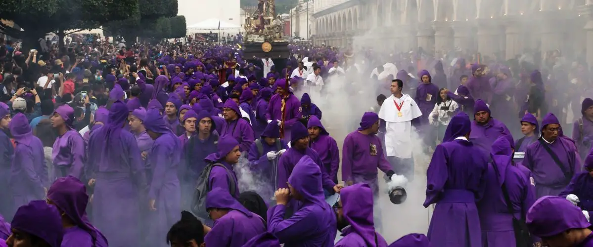 purple clergy guatemala